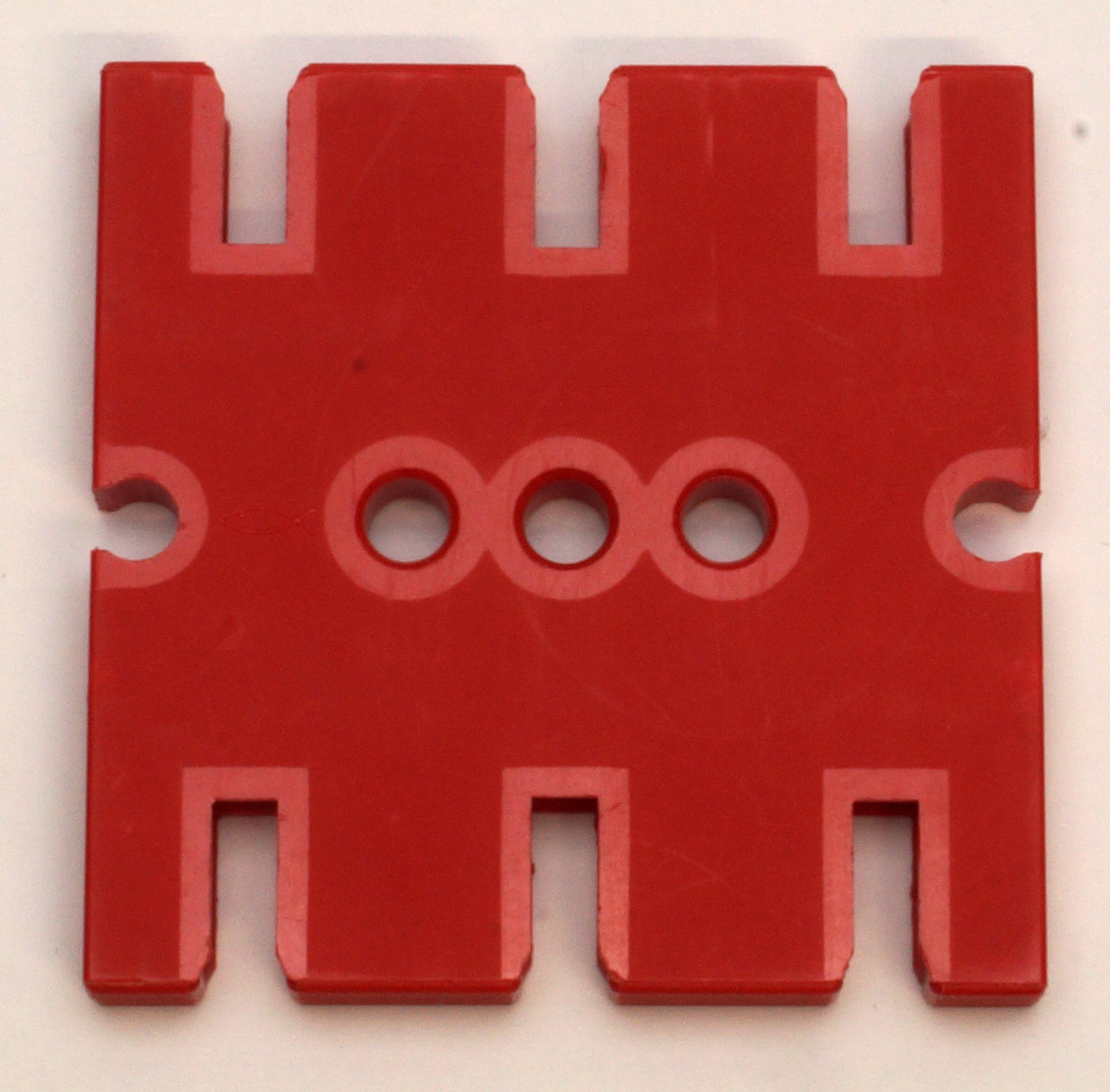 Grundplatte 45x45 - rot Grundplatte 45x45 - rot