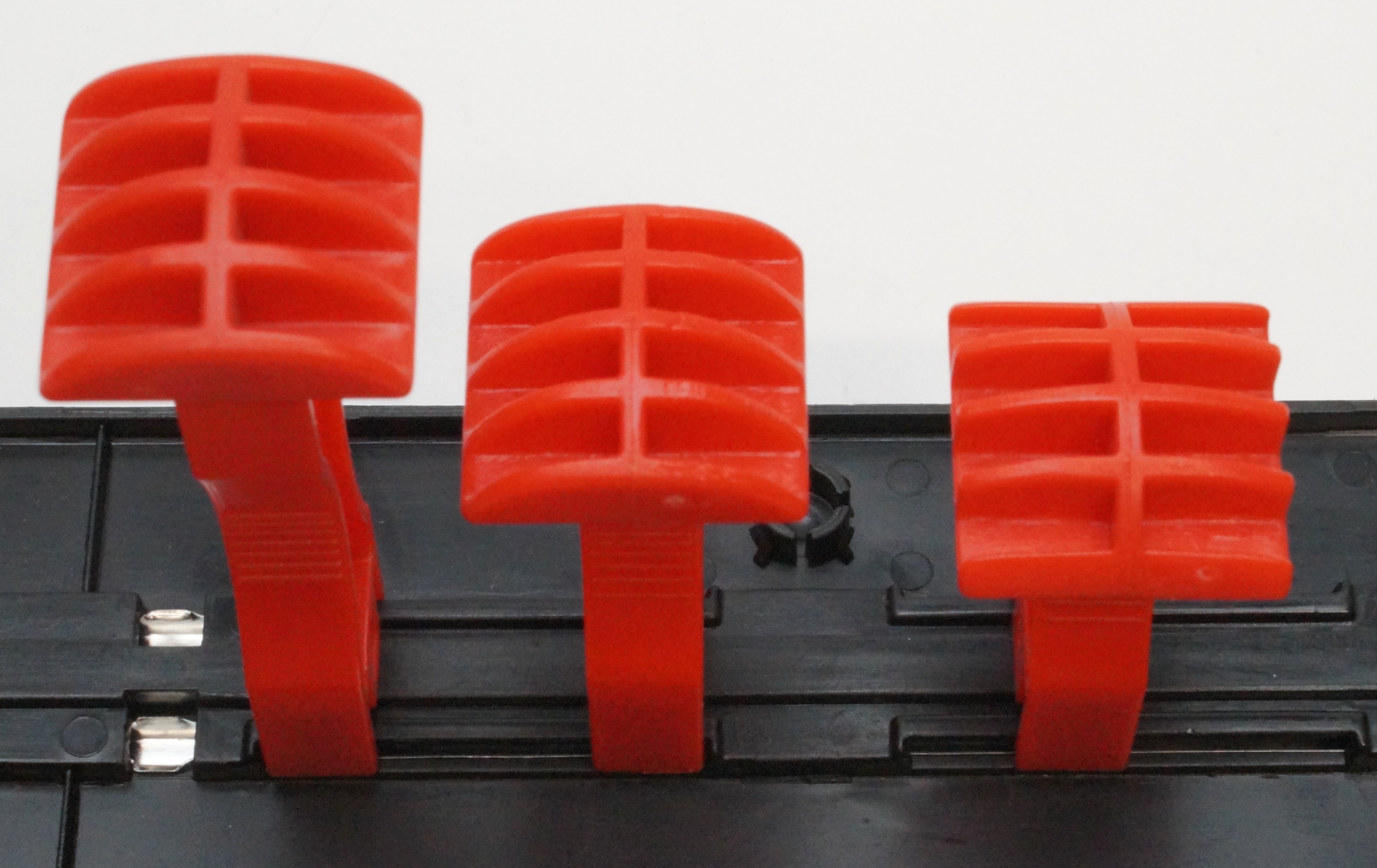 Neue Stützen 1, 2 und 3 zusammen