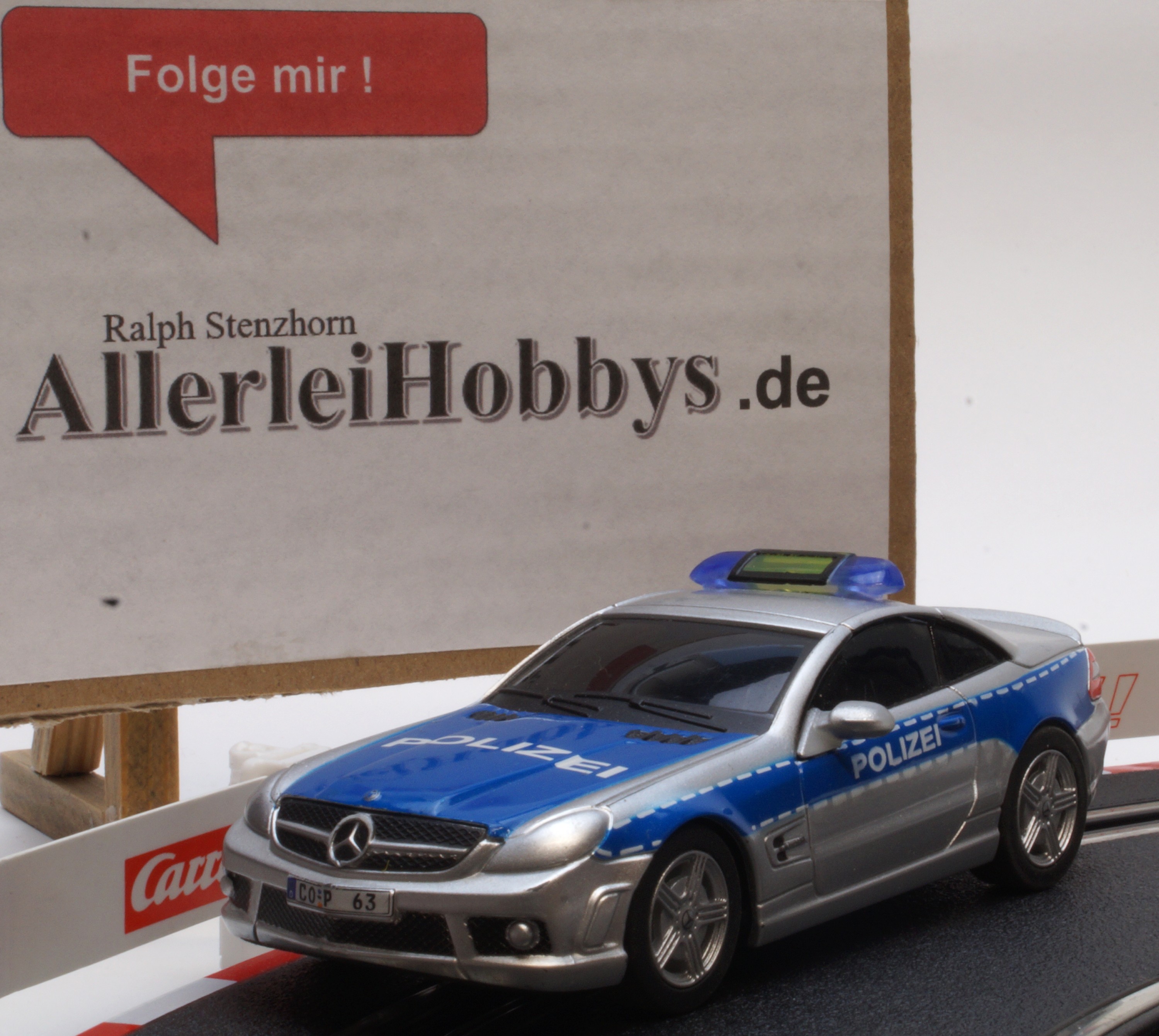 61181 - AMG Mercedes SL 63 Polizei