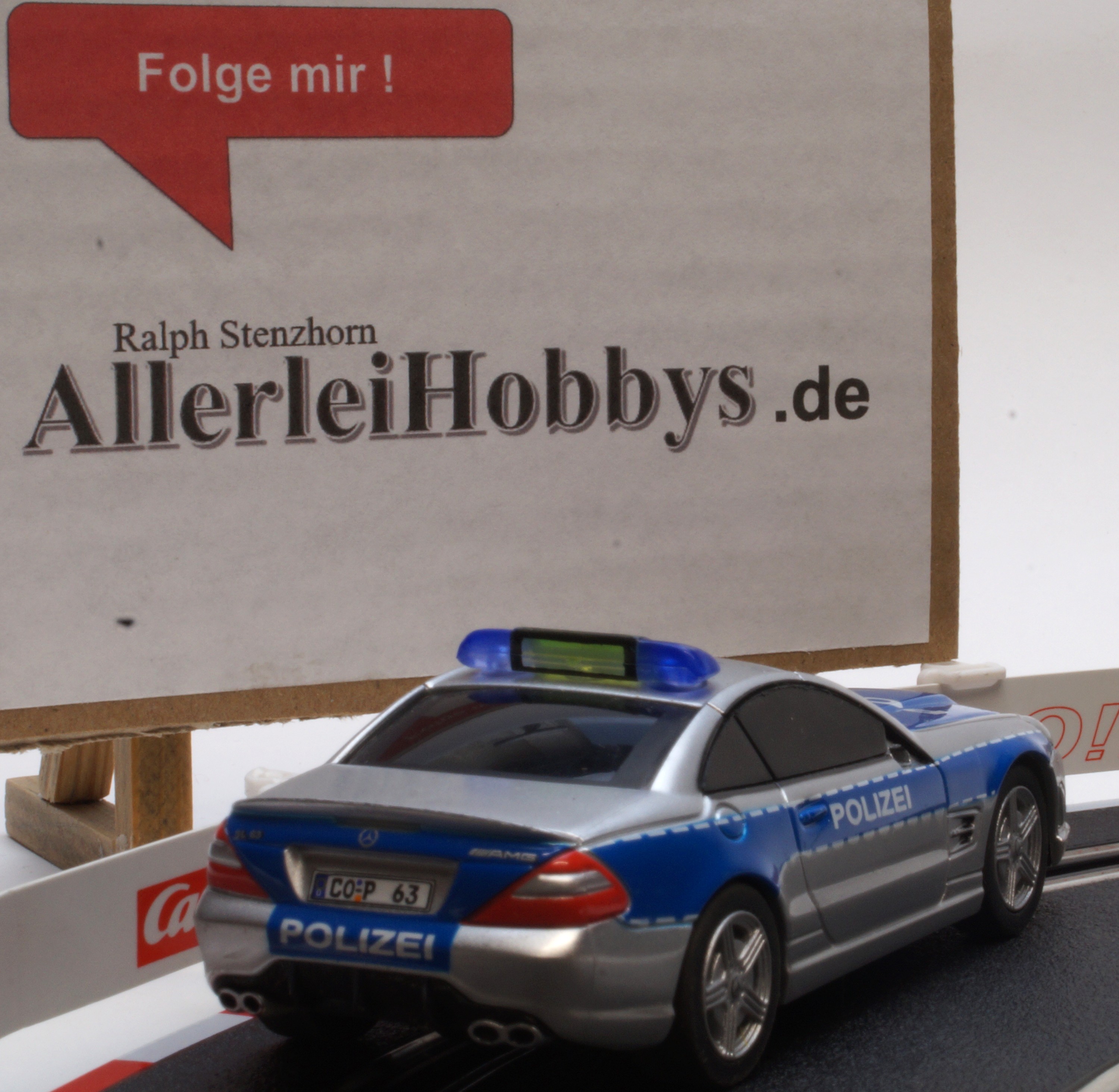 61181 - AMG Mercedes SL 63 Polizei