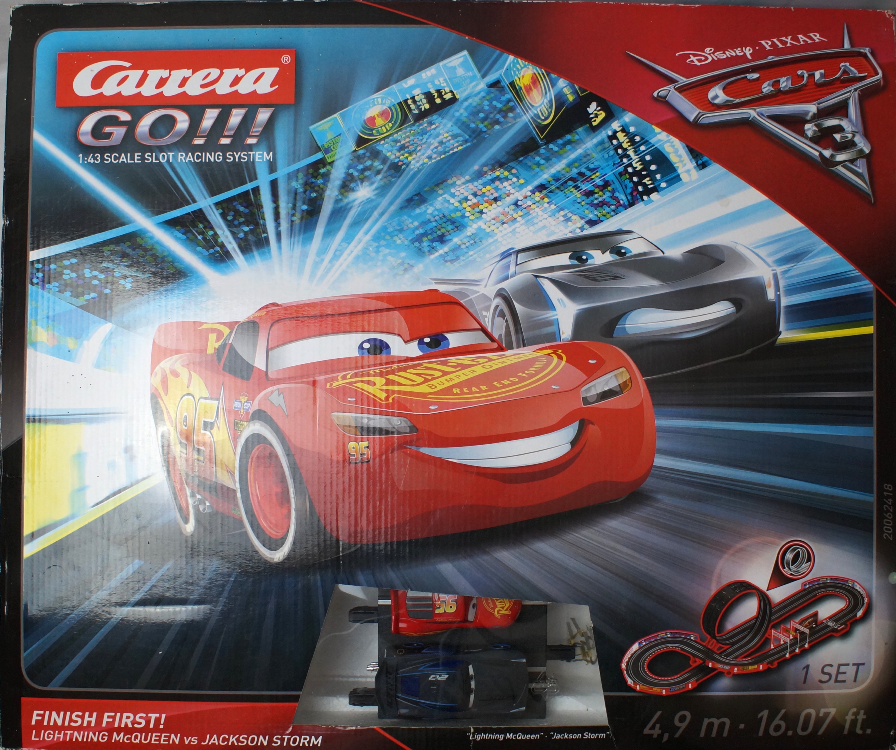 62418 - Carrera GO!!! Disney Pixar Finish First! 62418 - Carrera GO!!! Disney Pixar Finish First!