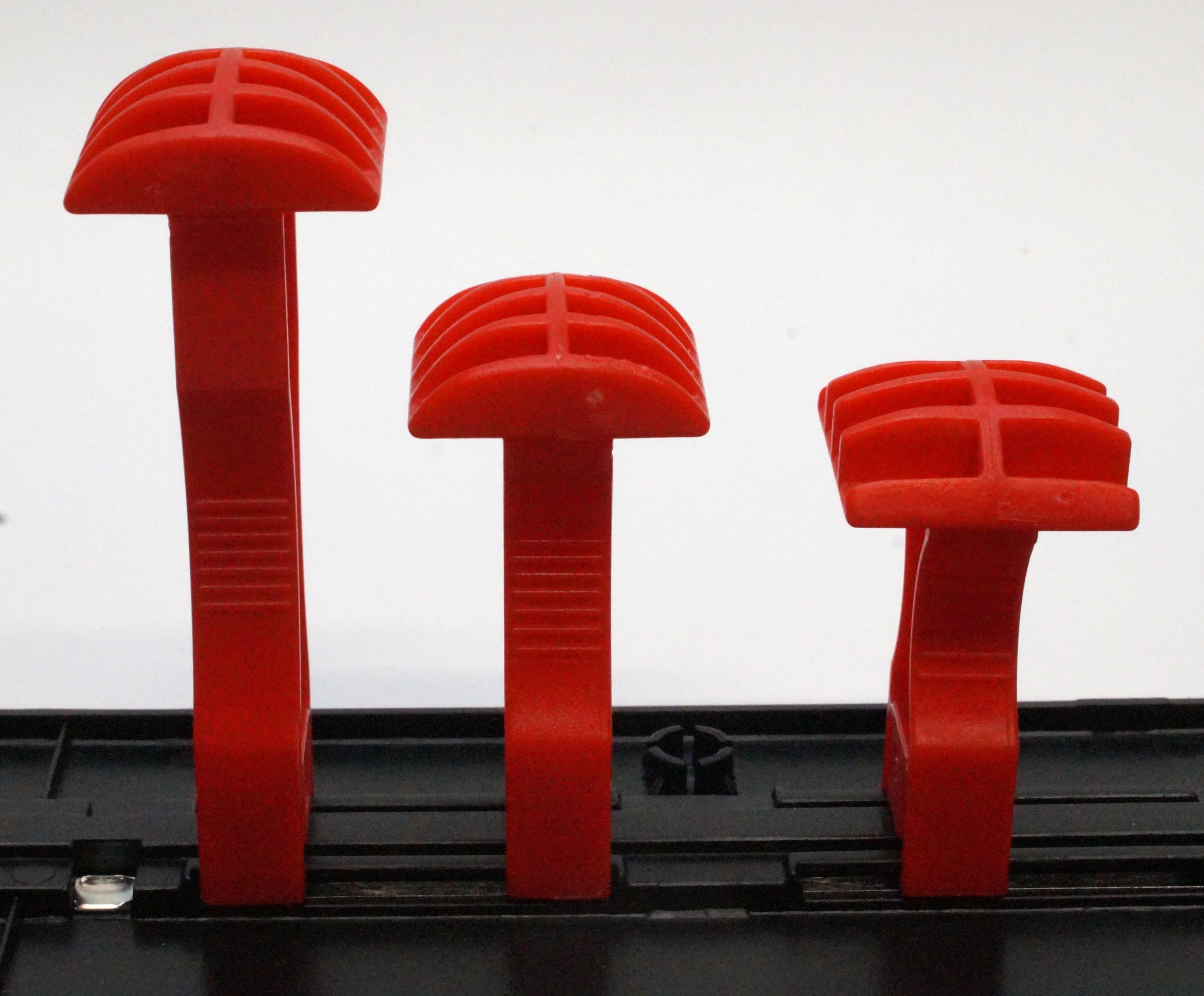 Neue Stützen 1, 2 und 3 zusammen